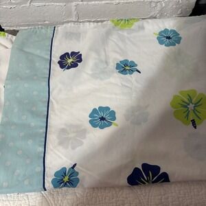 Vintage‎ Twin Sheet Set With Fitted Sheet Flat Sheet And One Pillowcase